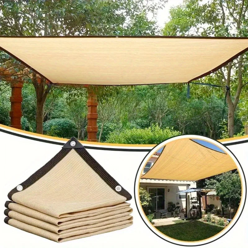 Heavy-Duty UV Protection Sunshade Net / Shade Sail