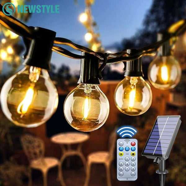 Solar Waterproof Outdoor LED with Remote
