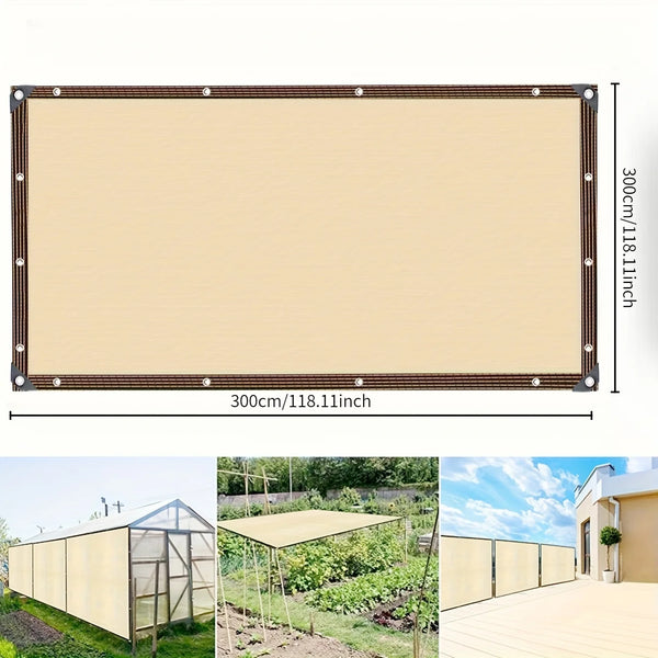 Heavy-Duty UV Protection Sunshade Net / Shade Sail