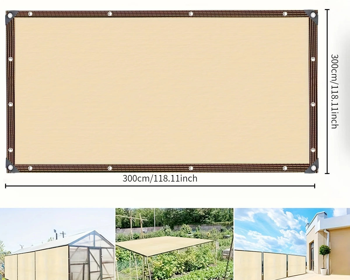 Heavy-Duty UV Protection Sunshade Net / Shade Sail