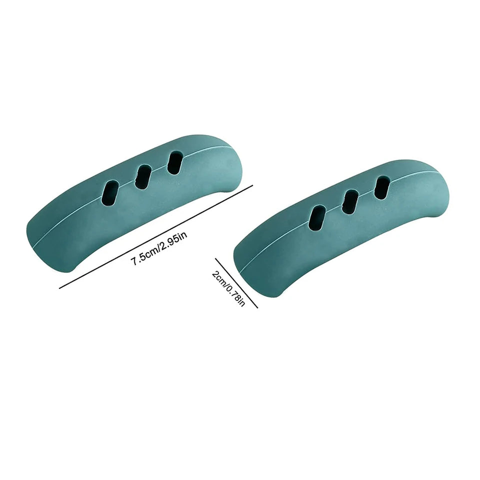 2Pcs Silicone Pan Handle Cover