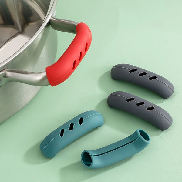 2Pcs Silicone Pan Handle Cover