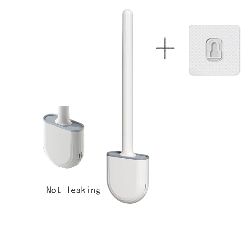 Wall Hanging Toilet Brush with Holder