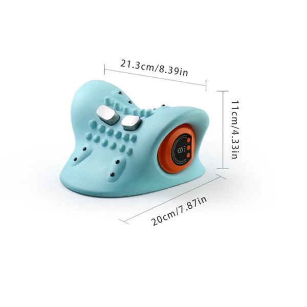 Finger pressure neck massager