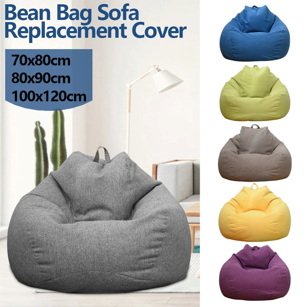 Lazy Sofas Cover Large Bean Bag