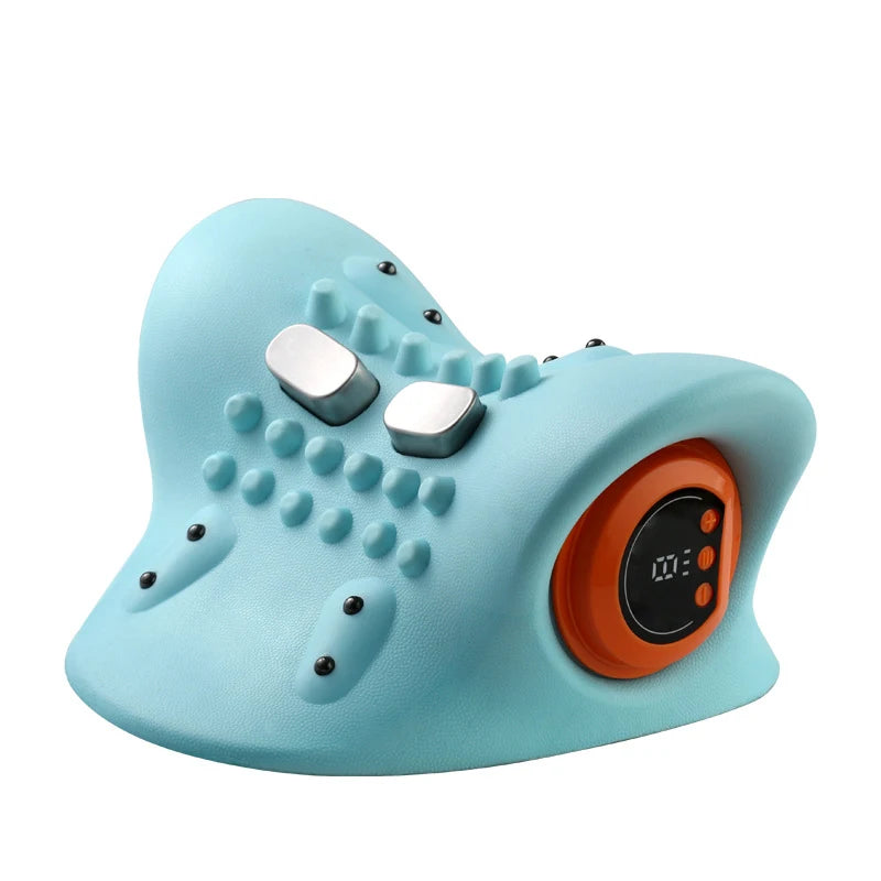 Finger pressure neck massager