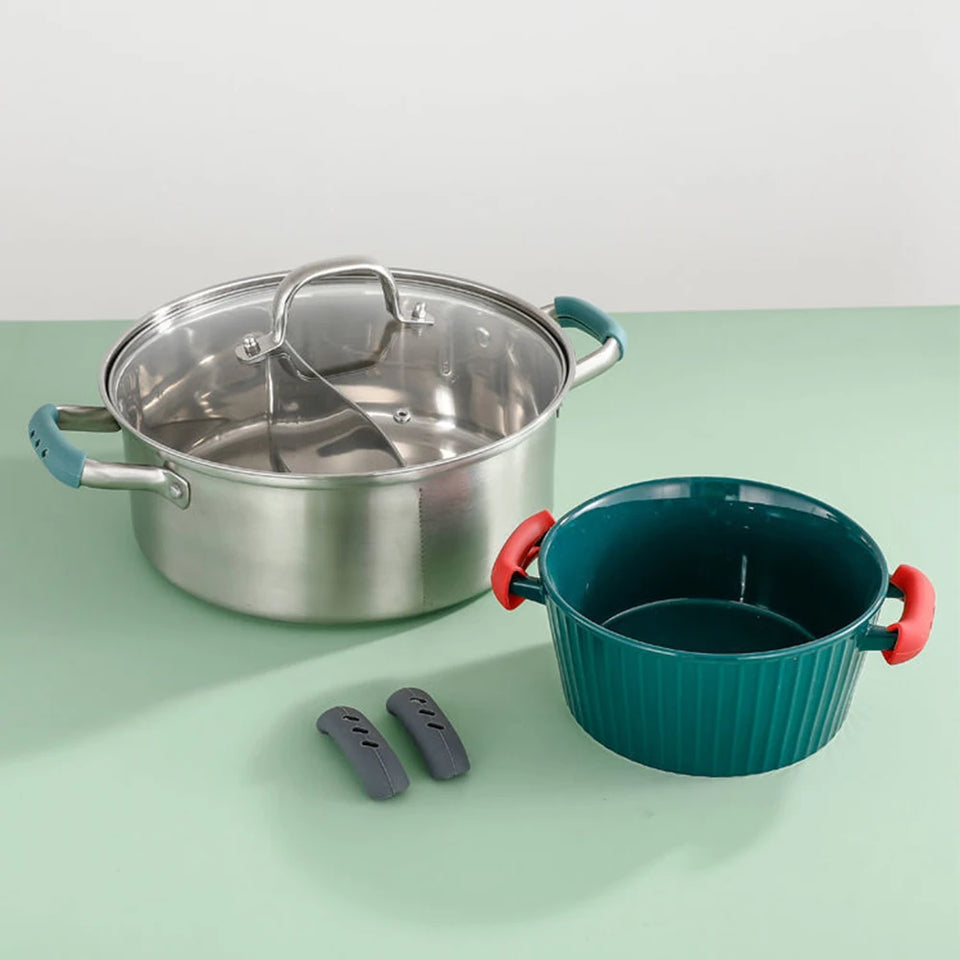 2Pcs Silicone Pan Handle Cover