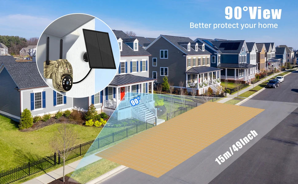 LS VISION 2K Solar Camera