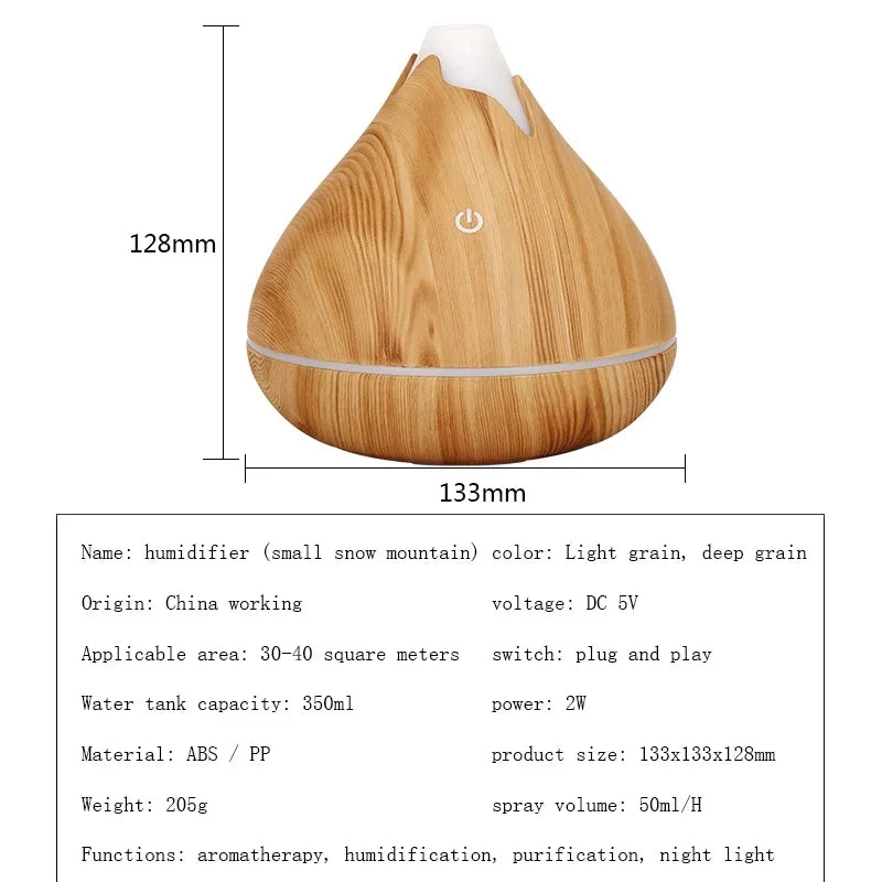 350ML Aromatherapy Essential Oil Diffuser