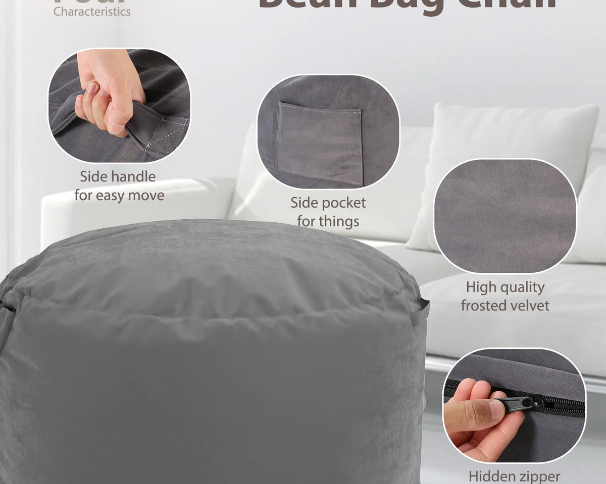 Bean Bag Chair for Gaming Reading Sofa