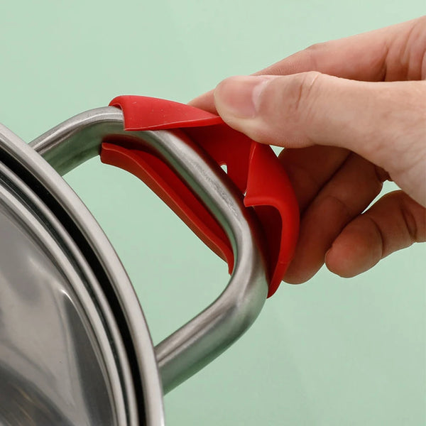 2Pcs Silicone Pan Handle Cover