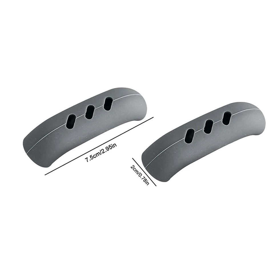 2Pcs Silicone Pan Handle Cover