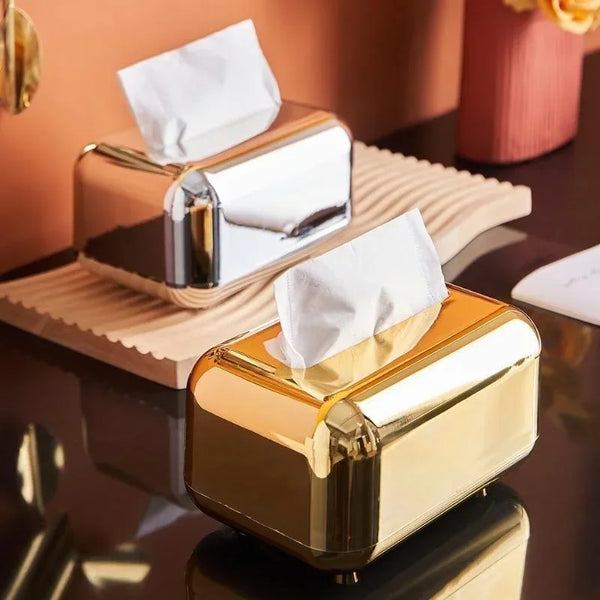 Luxury Golden Tissue Boxes